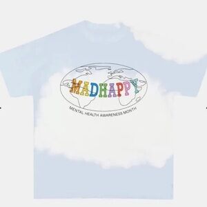 RARE Madhappy Mental Health Day Tee 2020 in Cloud